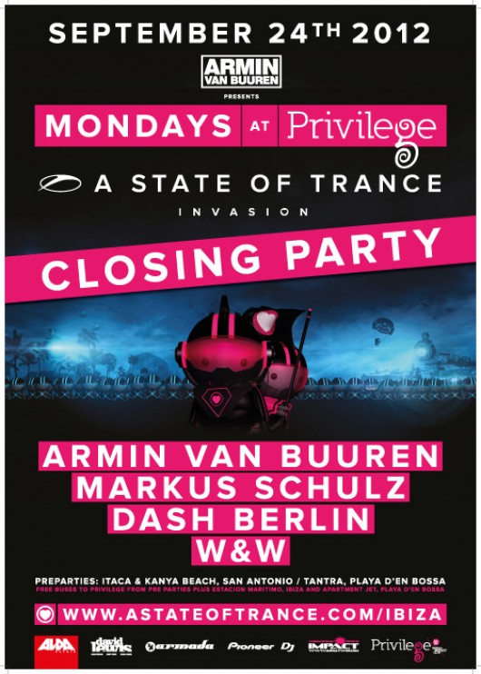 W&W Live SET ASOT 550 Invasion Closing Party
